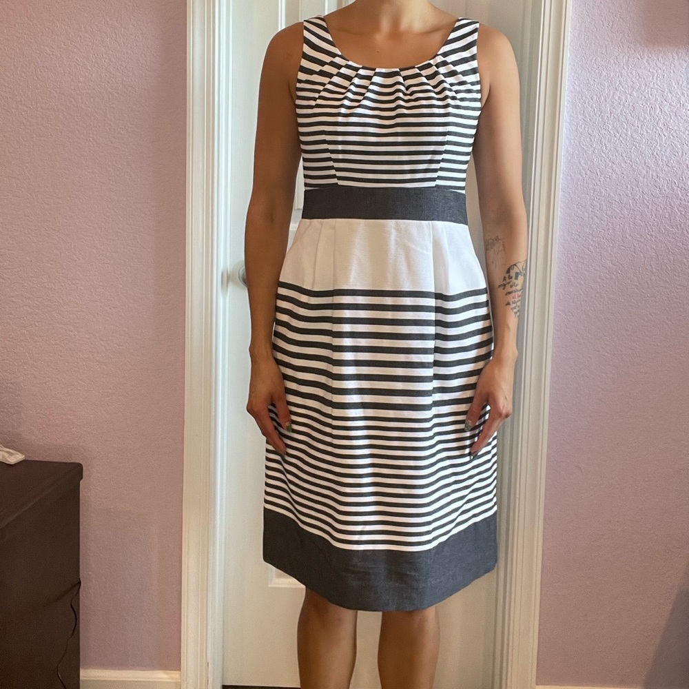 Banana Republic Italian striped dress for summer NWT